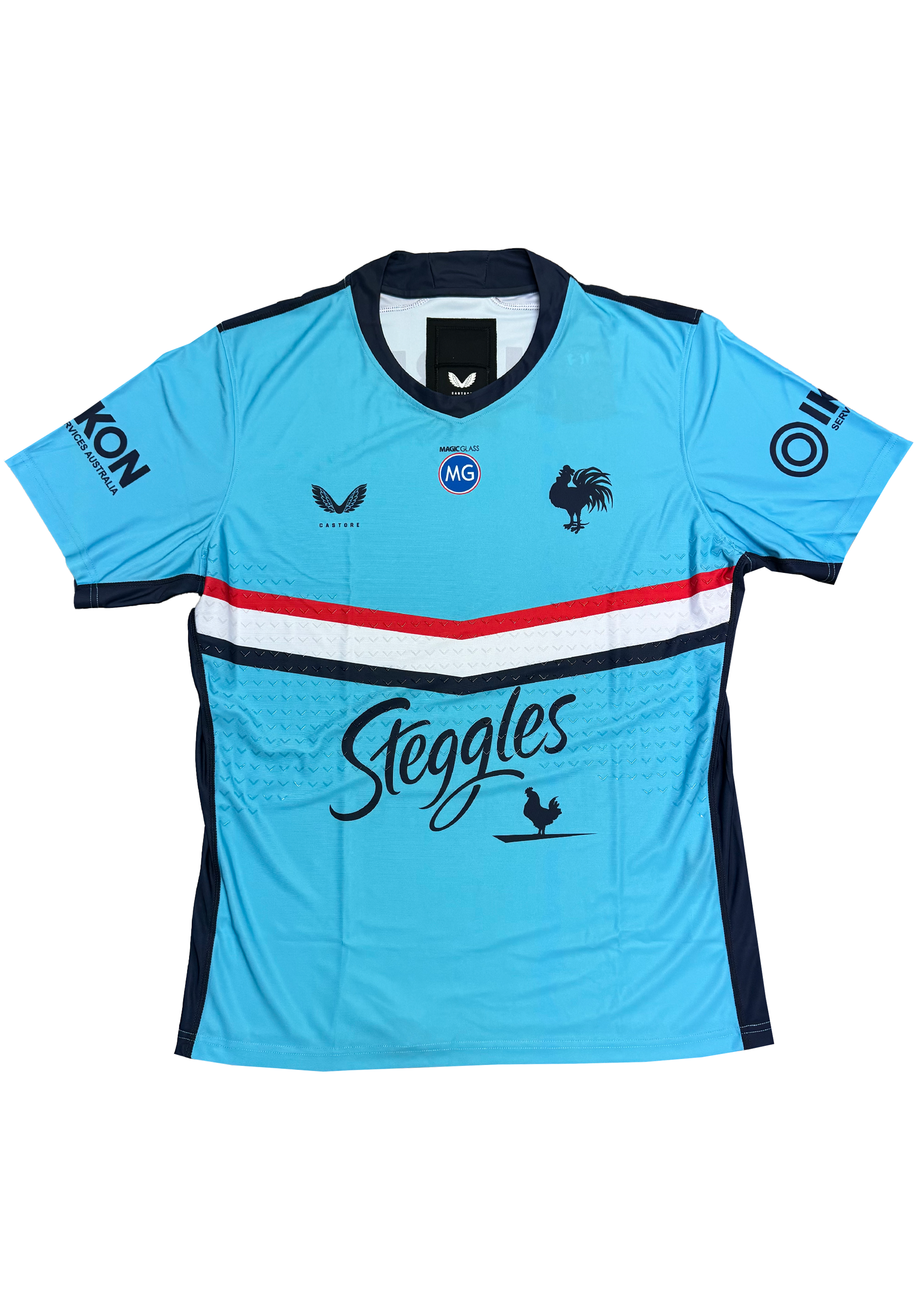 Castore Men's Roosters Training Tee - Breathable Performance Shirt for Gym & Workouts - Lightweight Moisture-Wicking Activewear for Running, Training & Sports