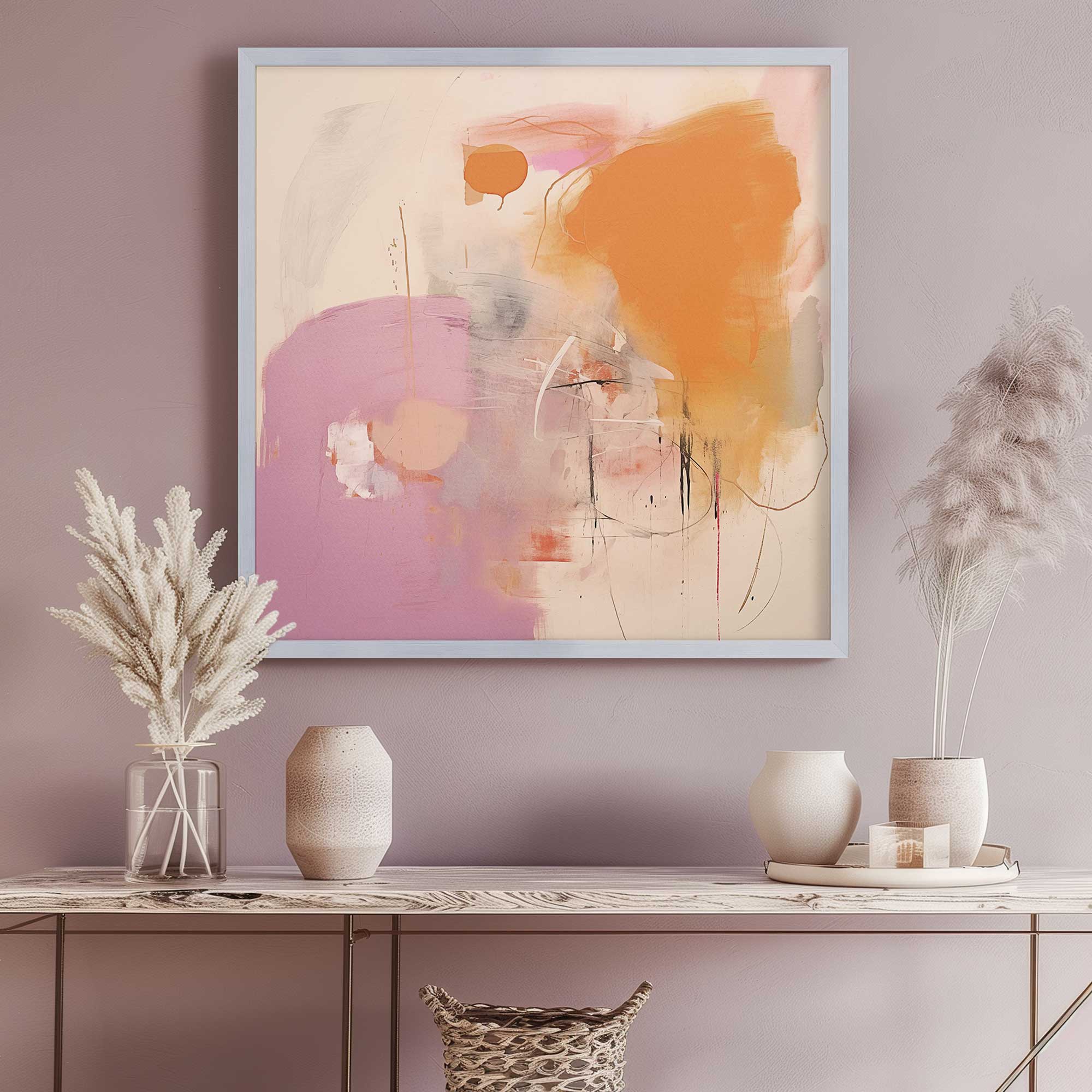 Cotton Candy Delight v1 Print - Vibrant Wall Art Decor for Kids Room, Nursery & Playroom - Perfect for Birthday Parties & Sweet Themed Events