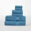 Premium Organic Cotton 6-Piece Plush Towel Set - Ultra Soft, Absorbent & Eco-Friendly Bath, Beach & Gym Towels for Home & Travel