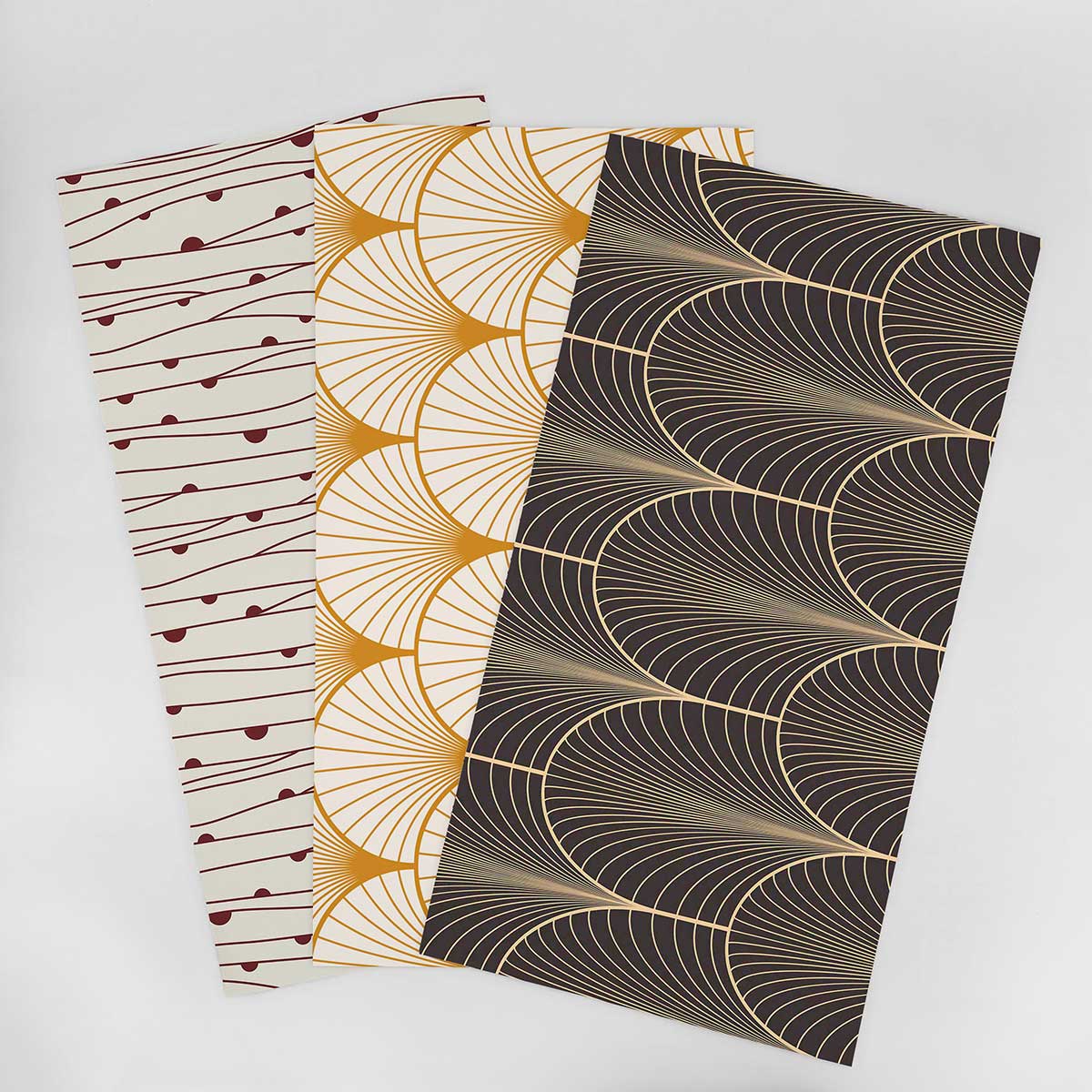 Yellow and Beige Bathroom Wallpaper Sample 002 - Waterproof Peel & Stick Wallpaper for Bathroom, Kitchen, and Home Decor