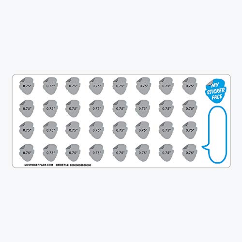 Custom Face Stickers & Pet Stickers - Personalized 0.75