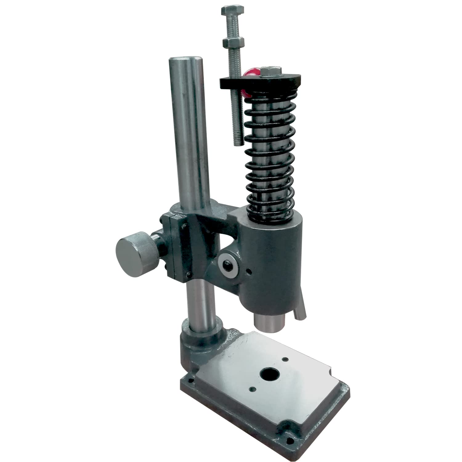 KAKA INDUSTRIAL AP-2S 2 Ton Arbor Press - Adjustable Height Hand Punch Press Machine for Jewelry Making, Leather Crafting, Metal Stamping & DIY Projects - Perfect for Punching Holes in Leather, Metal Sheets & Jewelry Components