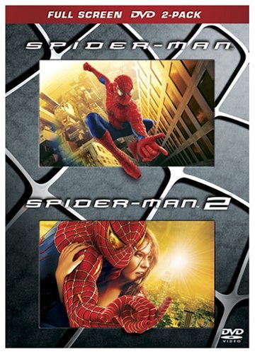 Spider-Man 1 & 2 DVD/Blu-ray Combo Pack | Marvel Superhero Movies | Action, Adventure Films | Perfect for Movie Nights & Marvel Fans Collection