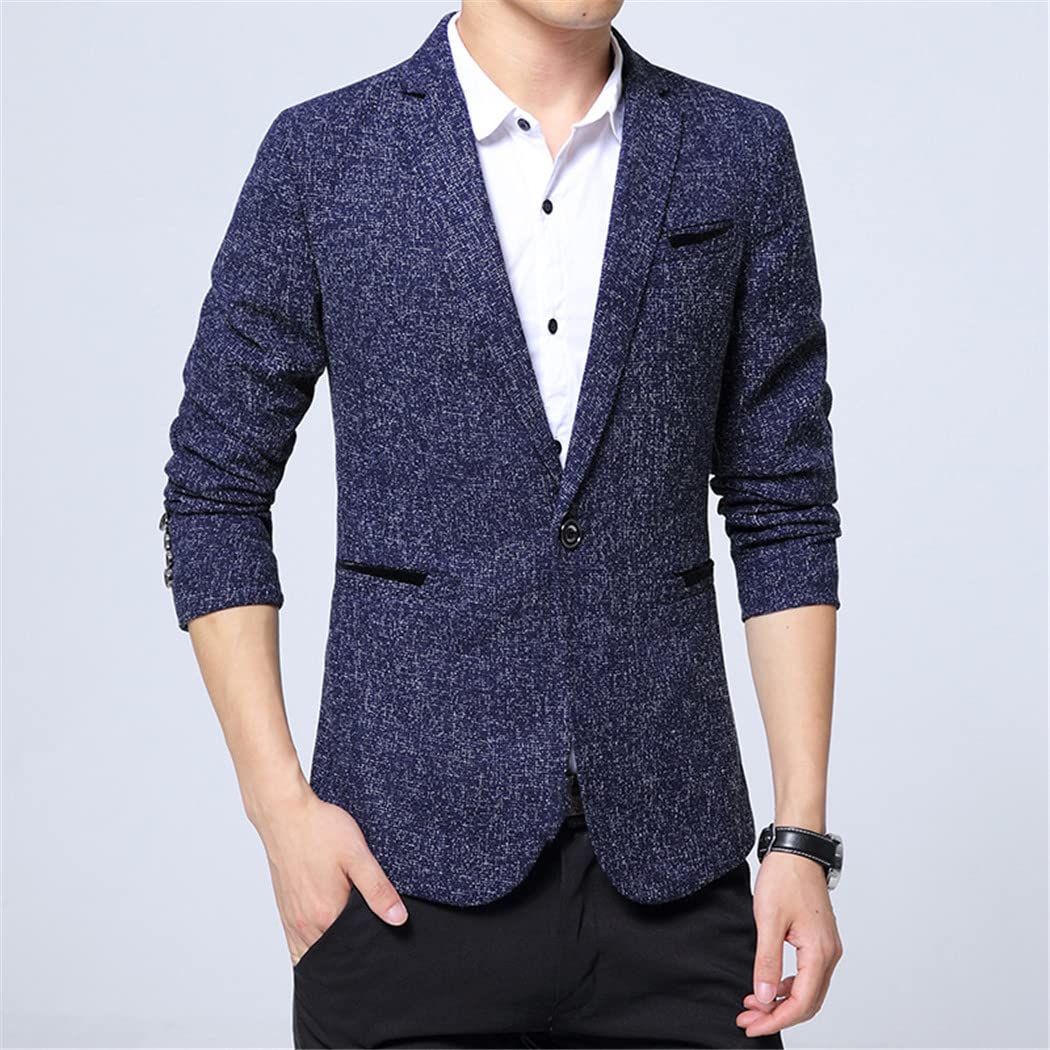 Men's Oversized Blazer Suit Jacket - British Slim Fit Streetwear Coat for Casual Wear | Perfect for Office, Parties & Date Nights