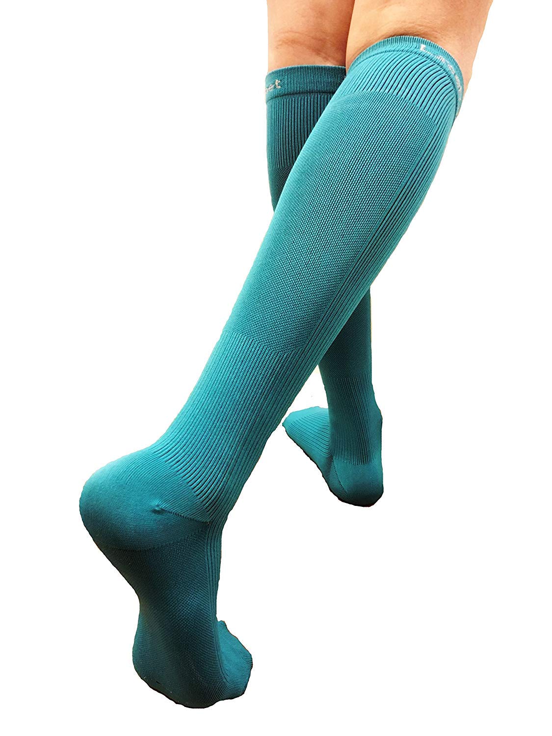 KBT Lace Poet Ultra Surgical Compression Socks - Thermal Support Stockings for Nurses, Doctors & Travel - Improve Circulation & Reduce Swelling - Perfect for Long Shifts, Flights & Recovery