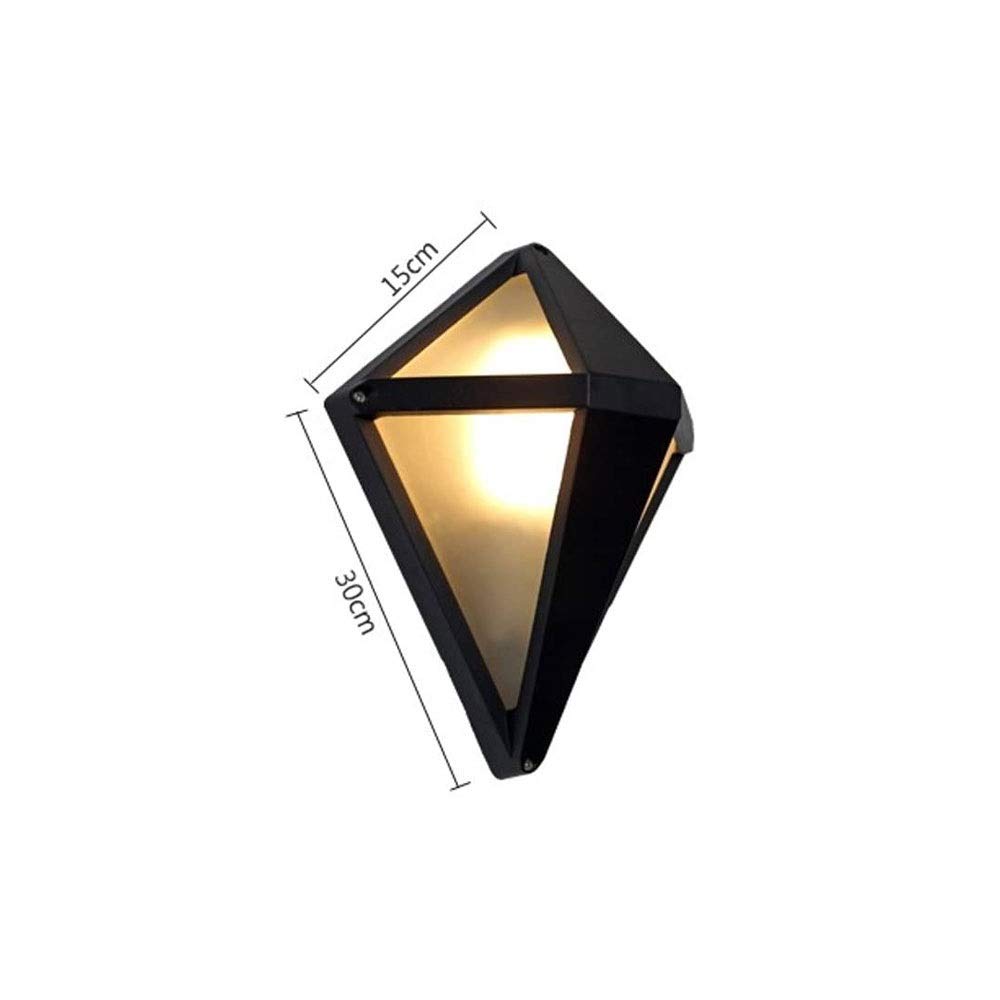 Waterproof Outdoor Wall Light - Modern Nordic Style Wall Mounted Lamp for Garden, Balcony, Stairway, Aisle, Bedroom & Dining Room | Durable Lighting for House, Villa, Bar & Restaurant | Perfect for Ambient & Reading Lighting