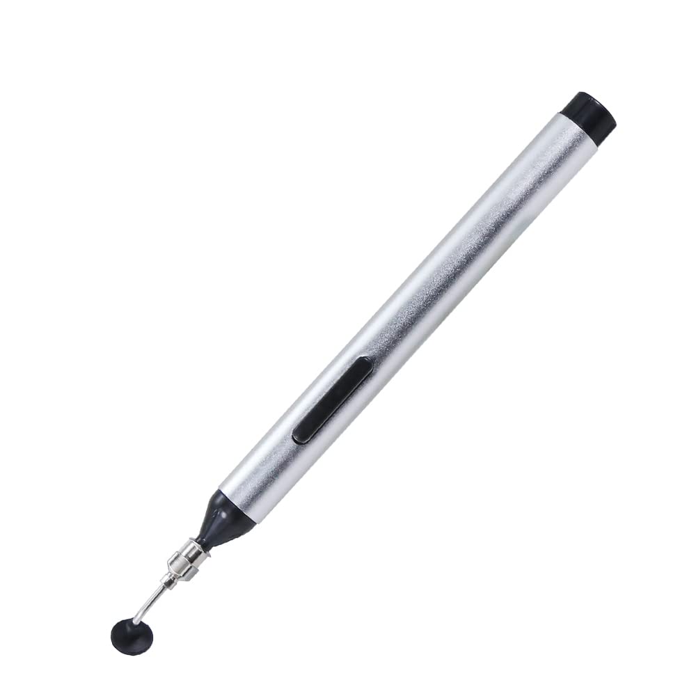 WANGCL Manual Desoldering Pump with 3 Nozzle Tips - Perfect for Electronics Repair, Circuit Board Work & DIY Soldering Projects