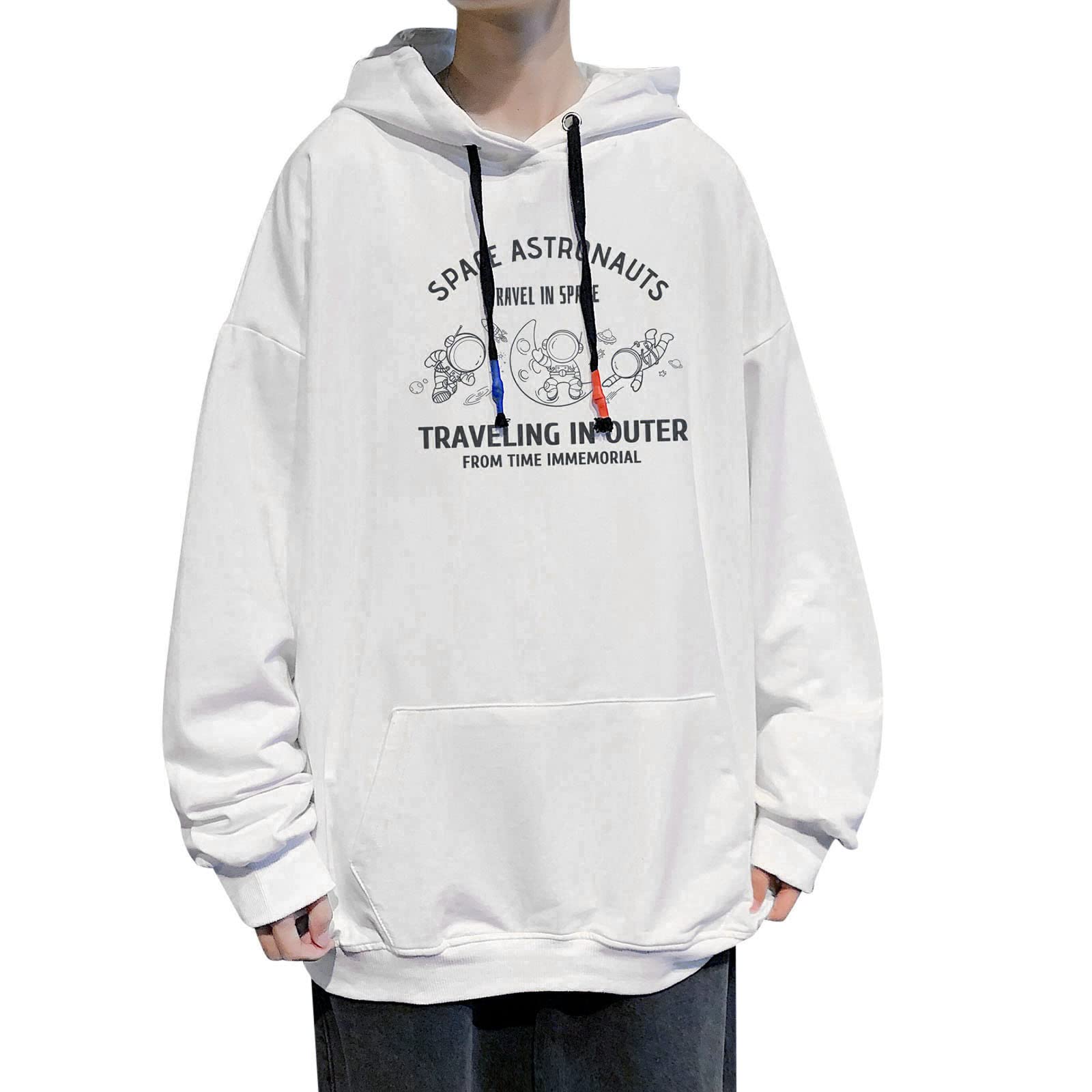Men's Warm Hooded Sweater - Casual Long Sleeve Pullover for Autumn & Winter | Cozy Fall Layering & Winter Outdoor Wear