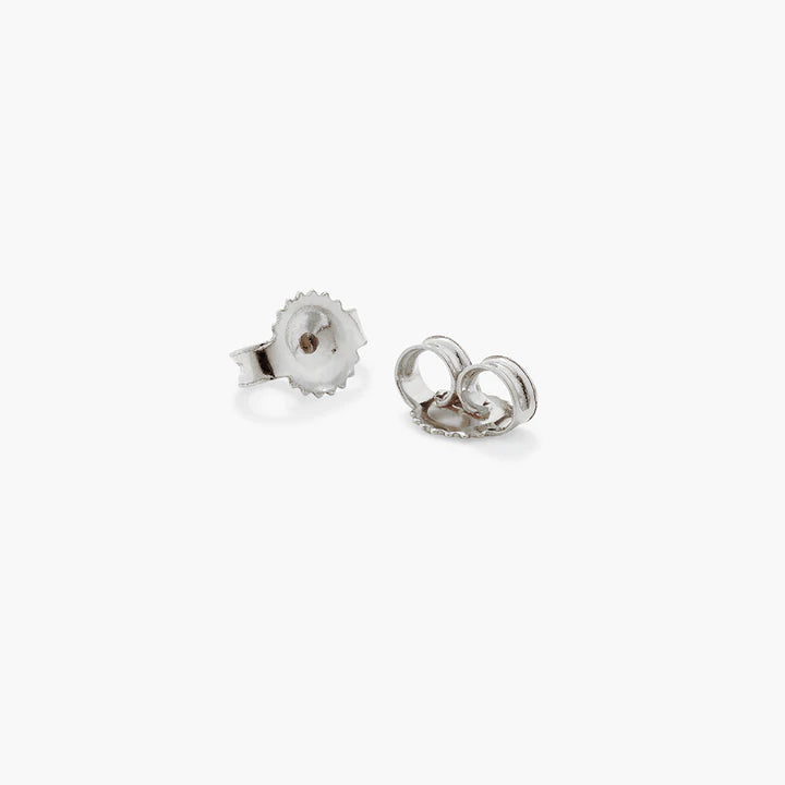 Sparkling Diamond Micro Pave Heart Stud Earrings in Sterling Silver - Perfect for Valentine's Day Gifts & Anniversary Presents