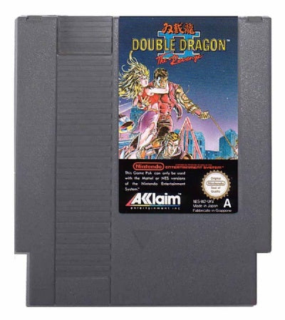 Double Dragon II: The Revenge - Classic NES Game Cartridge for Nintendo Entertainment System | Retro Gaming, Collector's Item, 80s Arcade Action