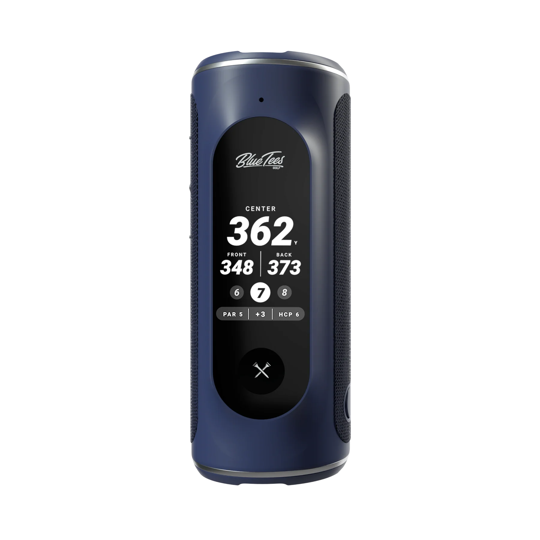 Blue Tees Player+ GPS Golf Speaker with Bluetooth - Portable Wireless Speaker for Golfers - Perfect for Golf Courses, Driving Range, and Outdoor Activities