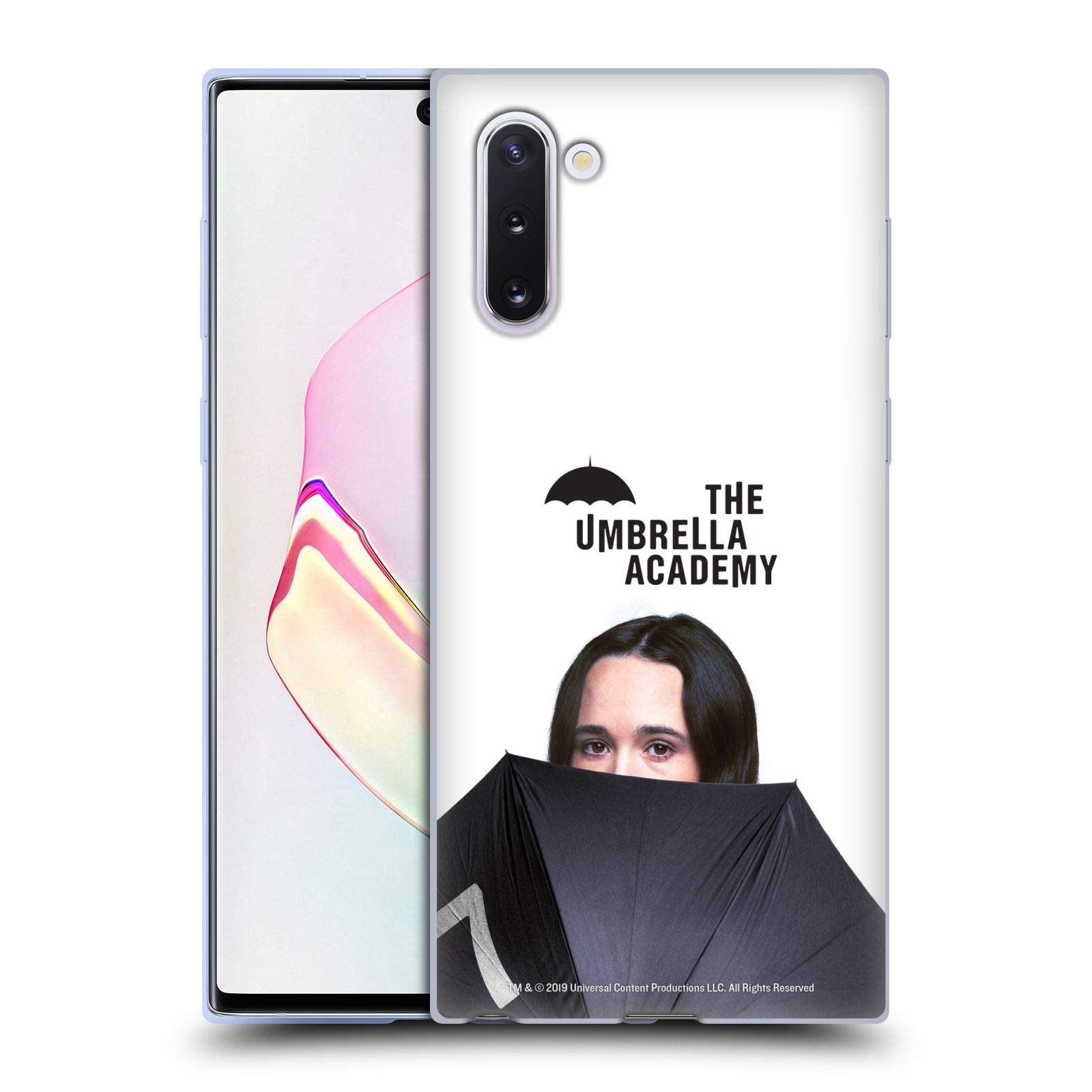 Officially Licensed The Umbrella Academy Vanya Poster Soft Gel Case for Samsung Galaxy Note10/5G - Durable Protection & Stylish Design for Fans