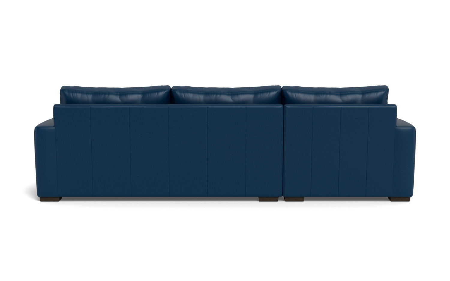 Premium Genuine Leather Left Chaise Sectional Sofa - Modern L-Shaped Couch for Living Room, Family Room & Home Theater Comfortable Seating