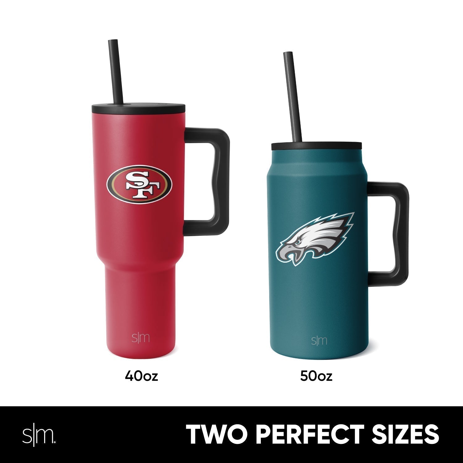 NFL Team Logo Insulated Stainless Steel Tumbler with Lid and Straw - 20oz Travel Mug for Hot & Cold Drinks - Perfect for Game Day, Office, Gym, and Outdoor Activities