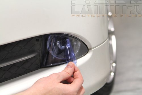 Lamin-X Custom Fit Blue Fog Light Covers for Audi Q5 (2009-2012) - Durable Protective Film for Enhanced Style & Night Visibility