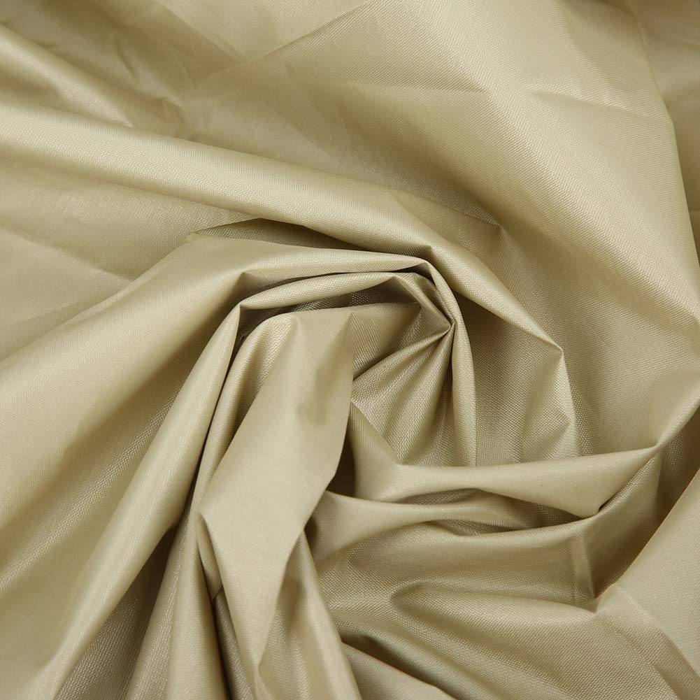 Waterproof 3-Person Patio Swing Chair Cover - Outdoor Canopy for Garden, Poolside, Balcony & Backyard (Beige) | UV Protection & All-Weather Use