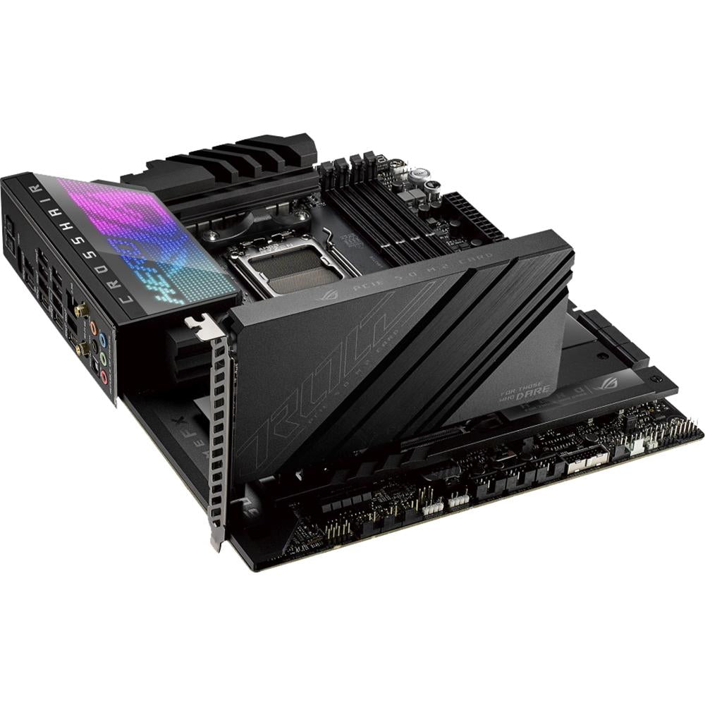 ASUS ROG CROSSHAIR X670E HERO Gaming Motherboard - AMD AM5 Socket, DDR5, PCIe 5.0, WiFi 6E - Perfect for High-End Gaming PCs and Content Creation Workstations