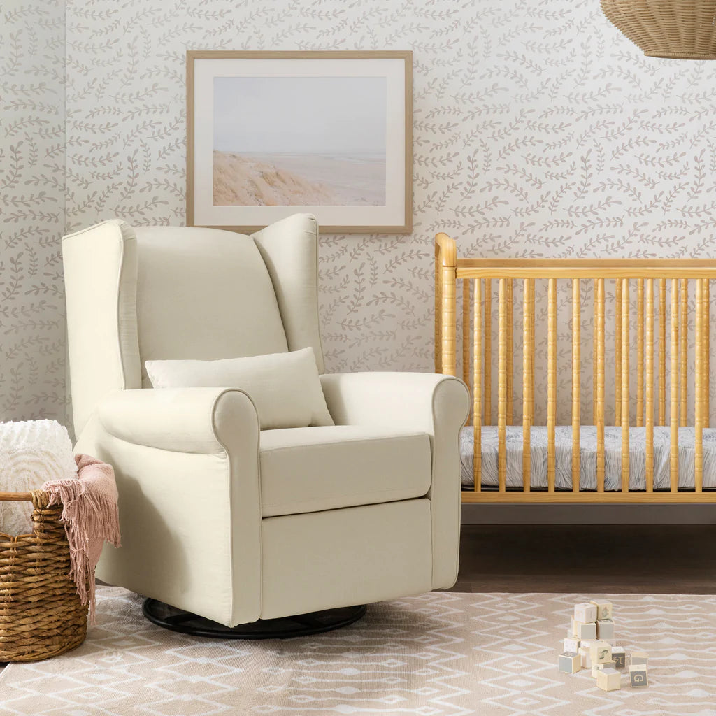 Hayden Recliner and Swivel Glider Chair - Comfortable Modern Living Room Furniture for Relaxing, Reading & Nursing - Perfect for Home, Office & Nursery