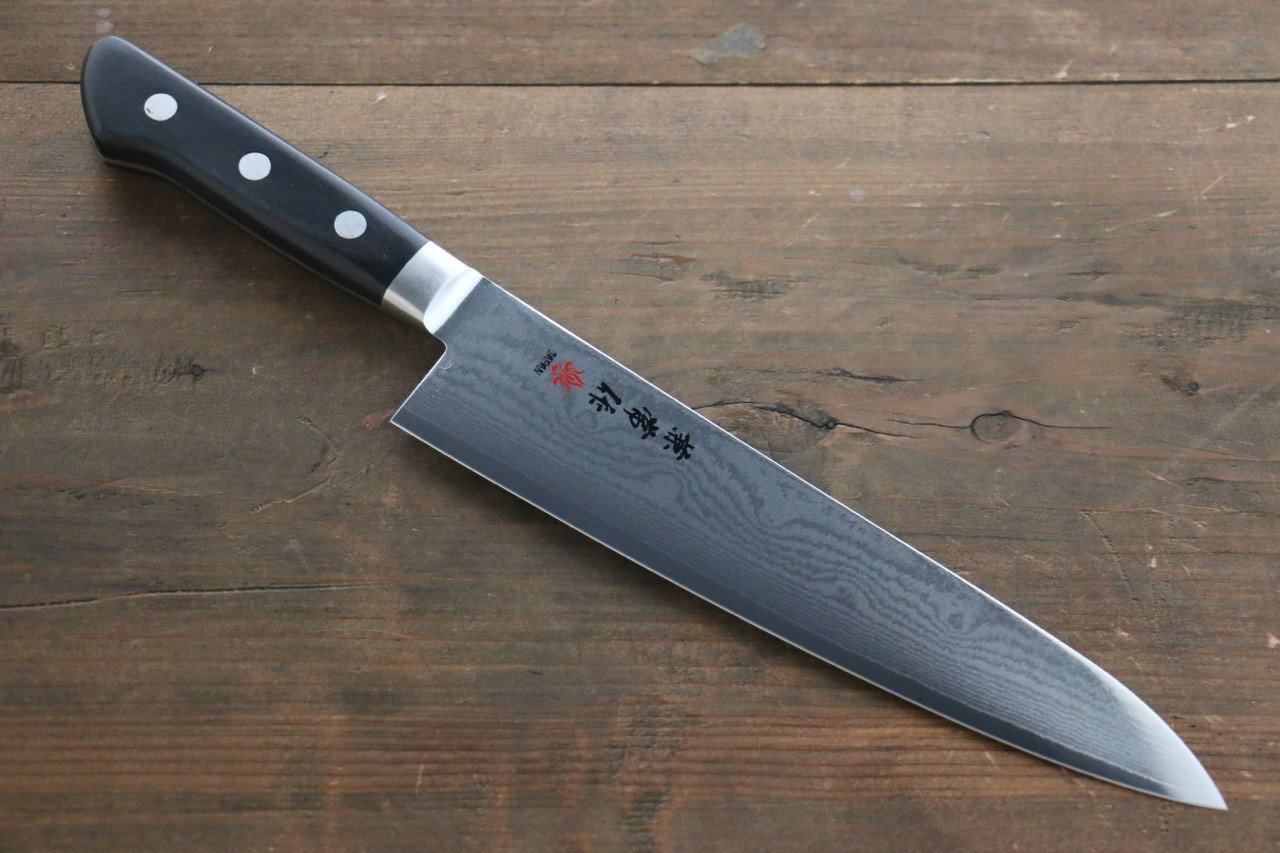 Premium Kanetsune VG10 33-Layer Damascus Gyuto Chef Knife 210mm with Pakkawood Handle - Japanese Kitchen Knife for Professional Chefs & Home Cooking, Perfect for Slicing, Dicing & Meat Cutting