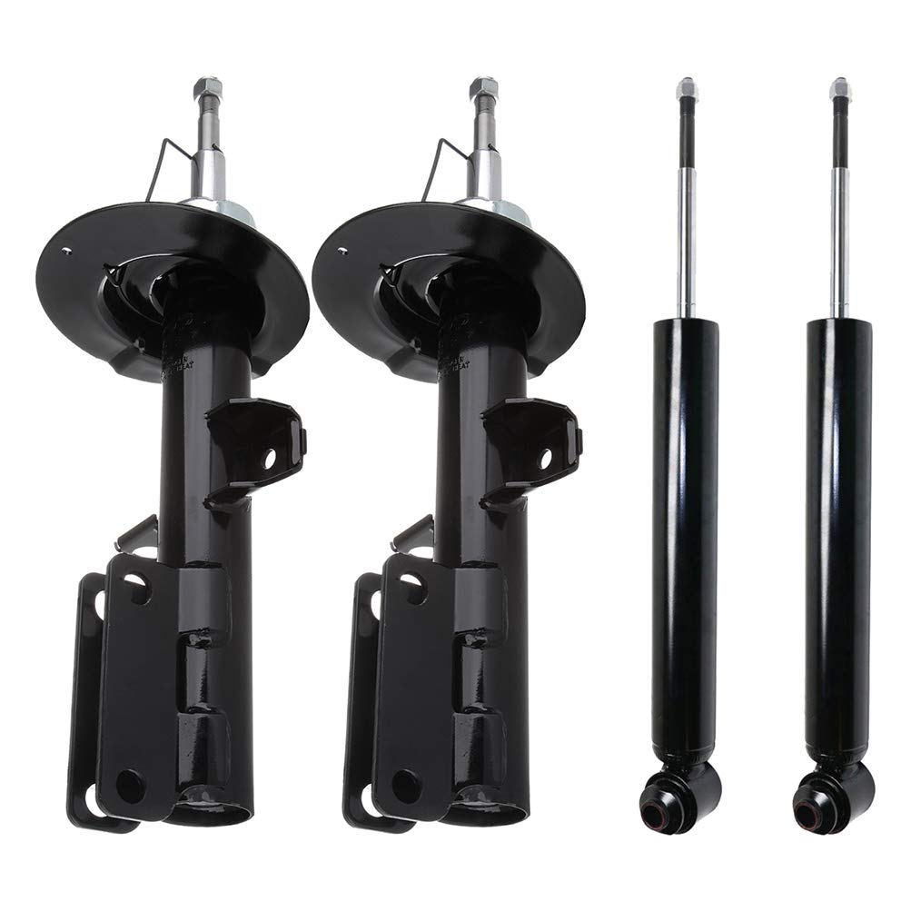 ROADFAR Set of 4 Front & Rear Shock Absorbers for BMW X5 2000-2006 - Premium Suspension Struts for Smooth Ride & Off-Road Performance