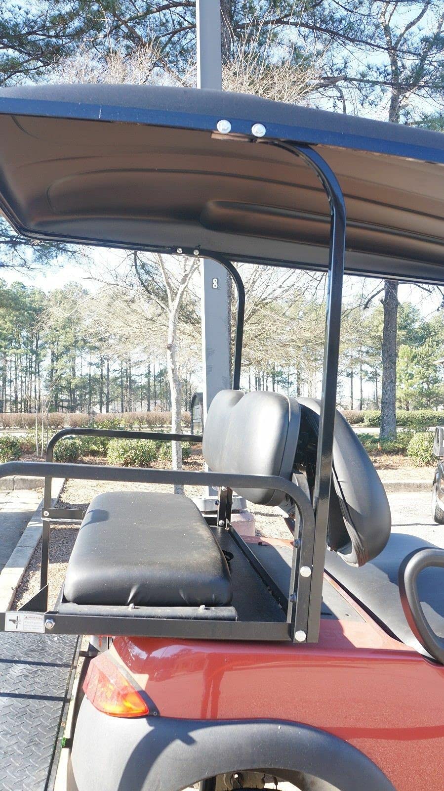 Universal Rear Strut Supports & Candy Canes for Golf Carts with Extended Roof - Heavy Duty Suspension Upgrade for EZGO, Yamaha & Club Car - Perfect for Camping, Resorts & Golf Course Use