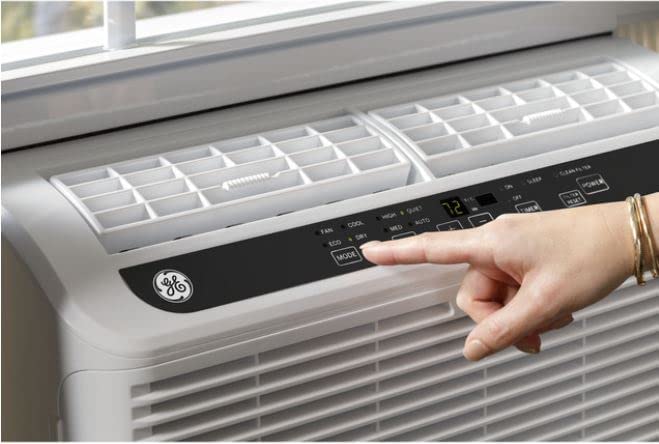 GE 6200 BTU Ultra Quiet Window Air Conditioner - Cools 250 Sq. Ft Rooms | AHD06LZ Model | Perfect for Bedrooms, Offices & Small Apartments