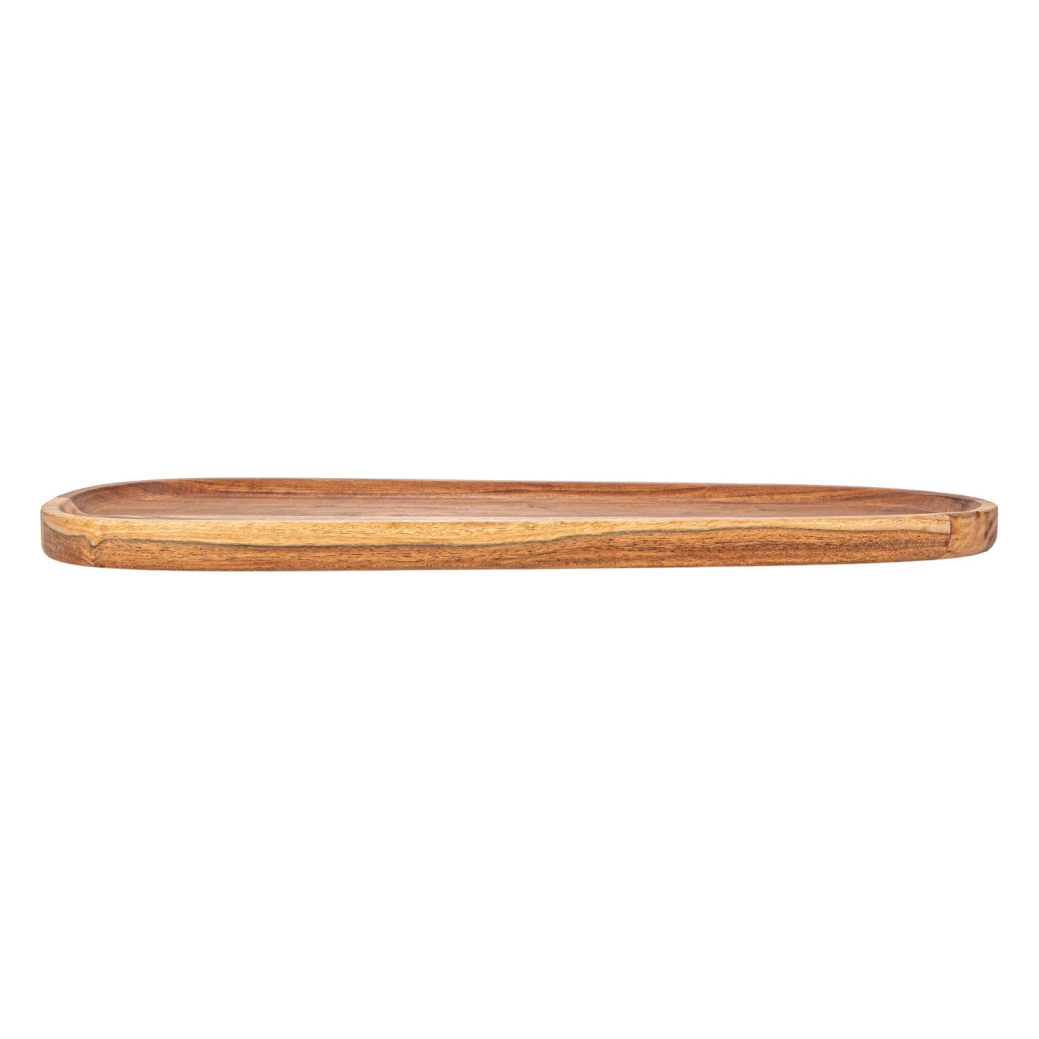Acacia Wood Serving Tray - Handcrafted Natural Wood Charcuterie Board for Cheese, Fruits & Appetizers - Perfect for Entertaining, Kitchen & Dining Room Decor