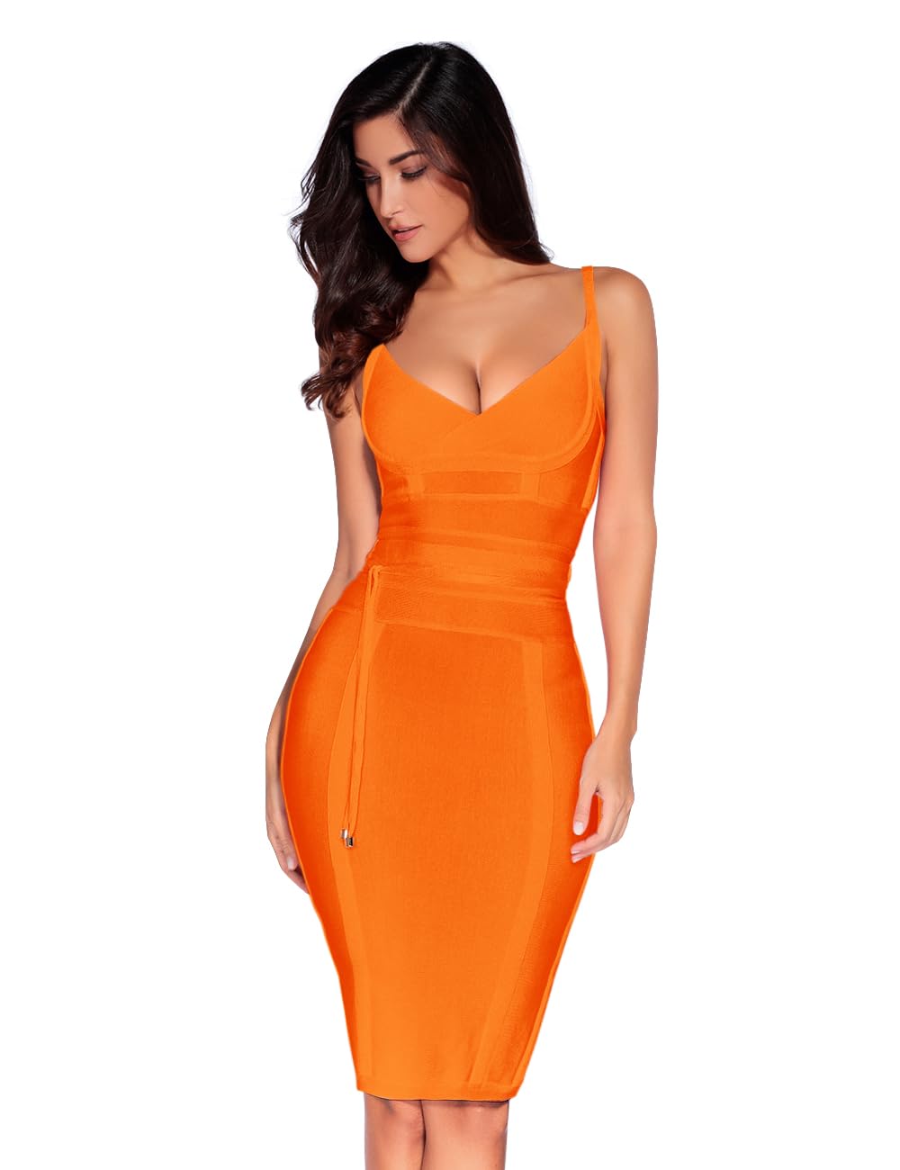 Meilun Women's Sexy Bodycon Dress - Slim Fit Stretchy Party Clubwear for Night Out, Date Night & Special Occasions