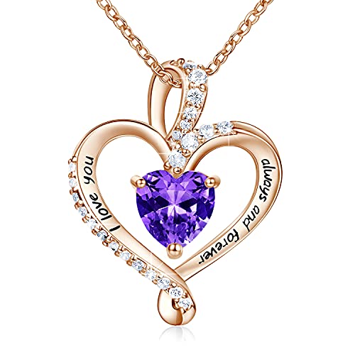 Rose Gold-February-Amethyst