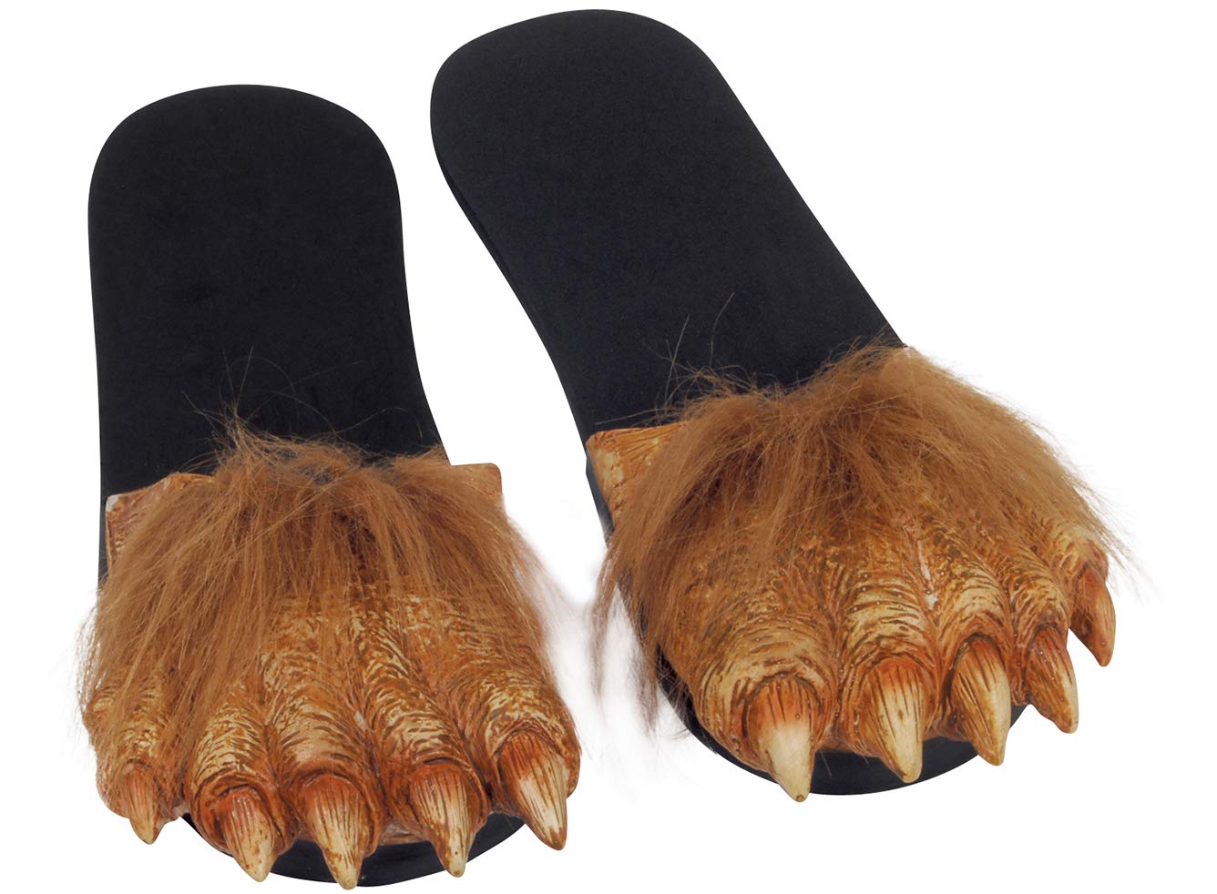 Billy Bob Werewolf Costume Feet Toy - Halloween Cosplay & Horror Party Accessories for Adults and Kids
