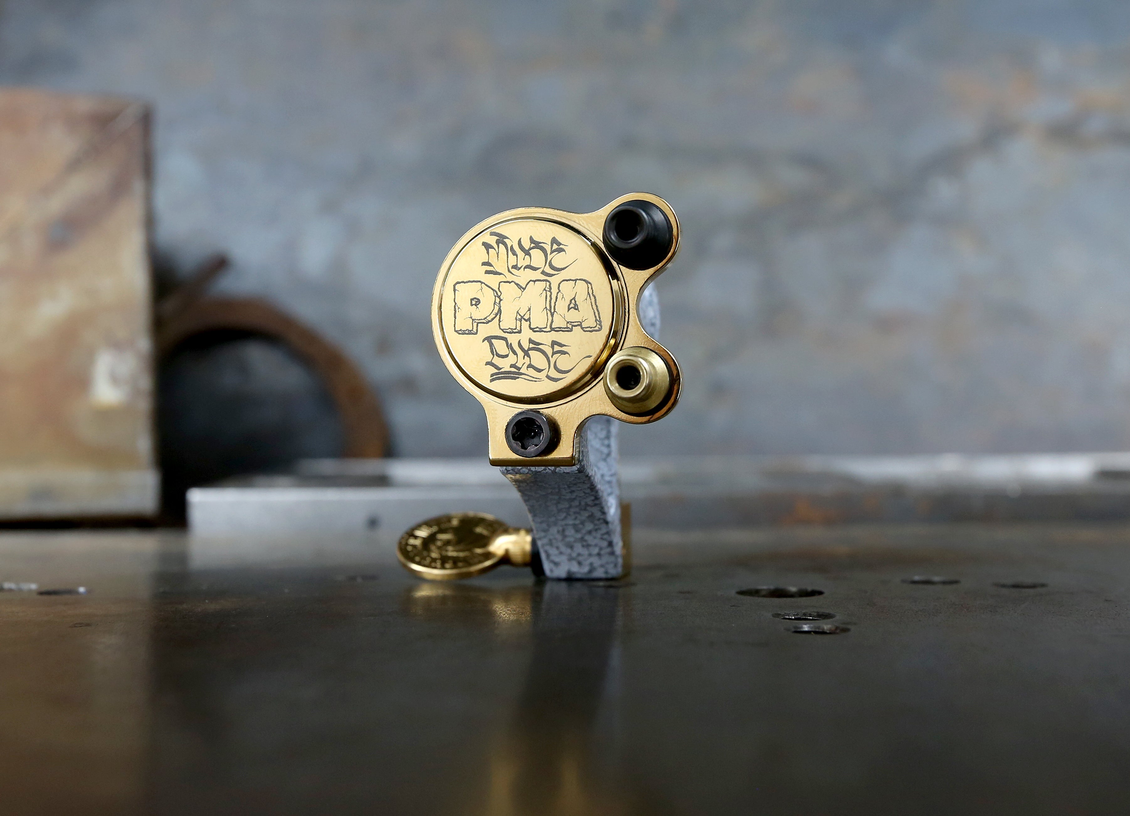 Limited Edition Palleon Panther x Gold Mike Pike PMA Direct Drive Rotary Tattoo Machine - Professional Tattoo Gun for Artists, Perfect for Lining, Shading & Coloring - Ideal for Tattoo Studios & Home Use