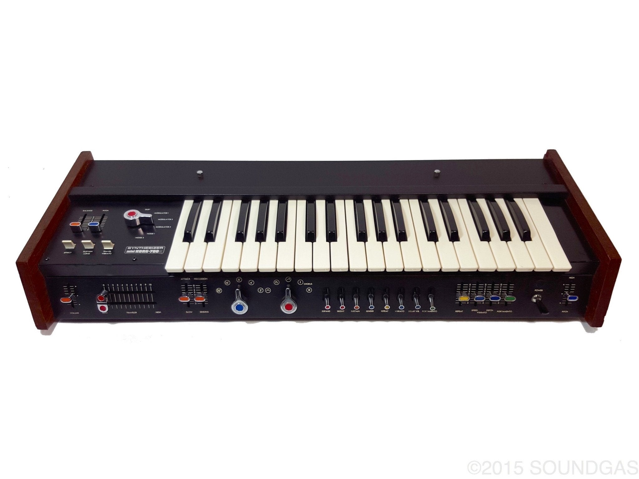 KORG miniKORG 700S Analog Synthesizer - Vintage Keyboard for Music Production, Live Performance & Studio Recording