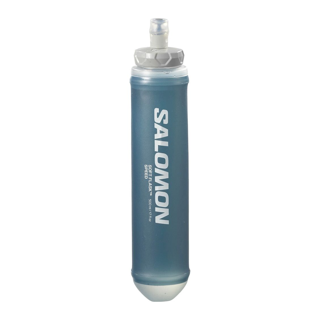 Salomon Soft Flask 500ml/17oz Collapsible Water Bottle - Lightweight Hydration Pack for Hiking, Running & Outdoor Adventures