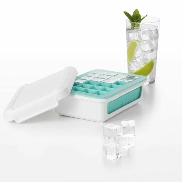 Premium Silicone Ice Cube Tray with Lid - Large 2 Inch Cocktail Ice Molds for Whiskey, Bourbon & Drinks - Perfect for Home Bars, Parties & Gift Giving