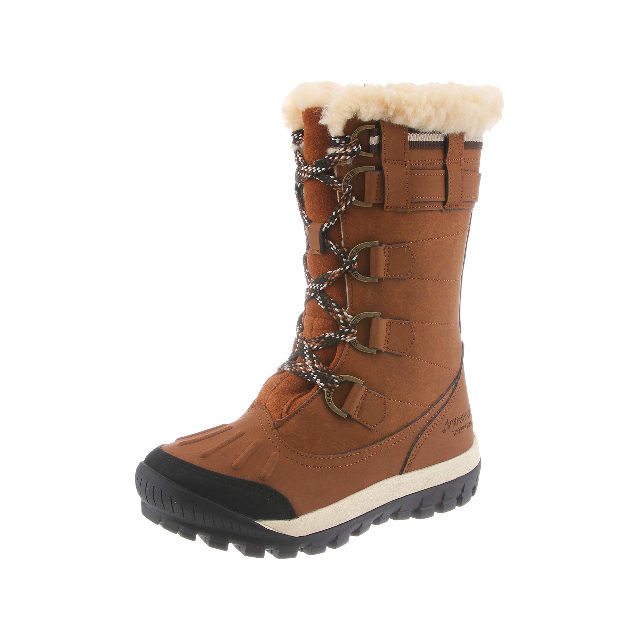 BEARPAW Women's Desdemona Suede Slip-On Winter Boots - Comfortable & Warm Ankle Boots for Women in Multiple Colors | Perfect for Casual Outfits, Snow Days & Cozy Winter Wear
