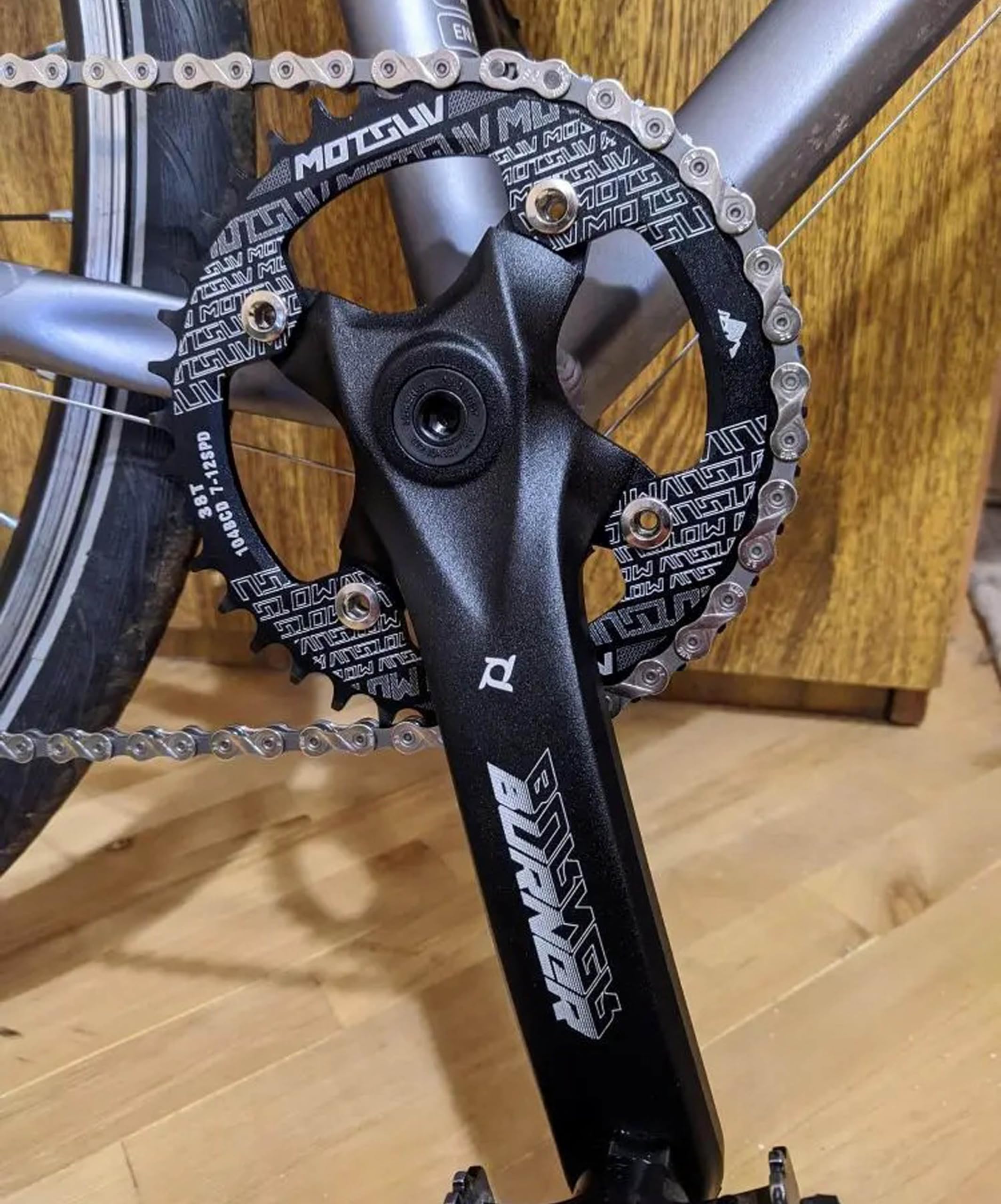 PROWHEEL Universal Bike Crank Arm Set - 152mm/160mm/165mm/170mm/175mm Length, 104mm BCD Square Hole - Compatible with City Bikes, Road Bikes, Folding Bikes, Mountain Bikes & E-Bikes - Perfect for Cycling Enthusiasts & Bike Upgrades