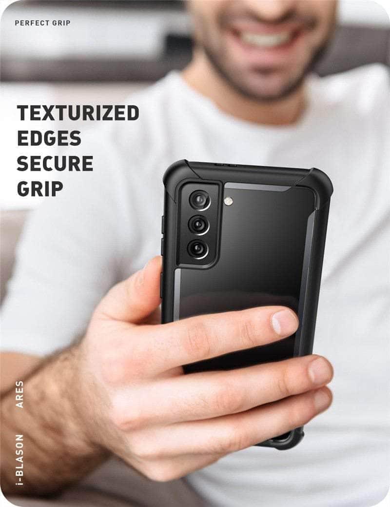 i-Blason Galaxy S21 Plus Ares Rugged Case - Shockproof Full Body Protection for Samsung Galaxy S21+ (Perfect for Outdoor Activities & Extreme Sports)