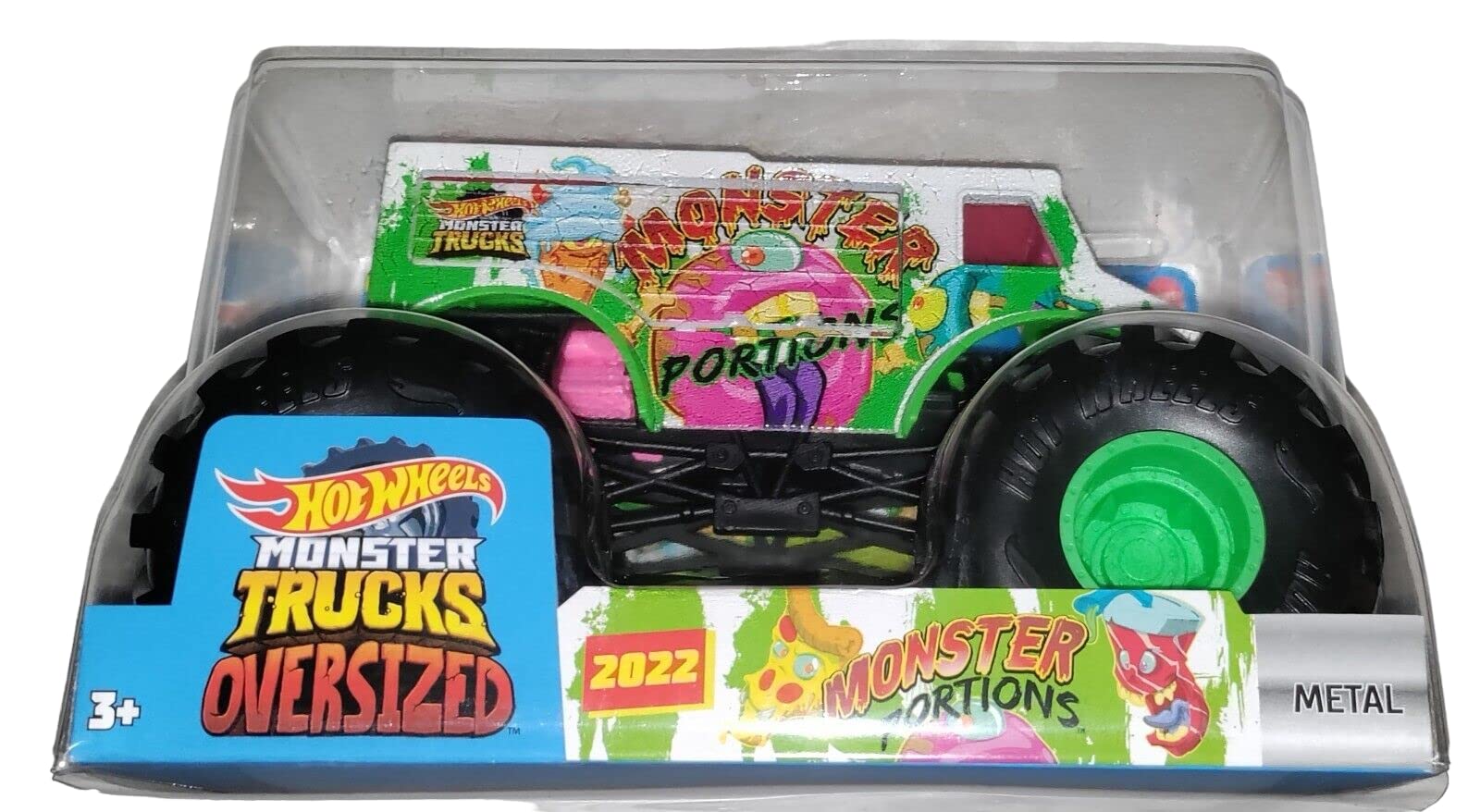 Hot Wheels Monster Truck FYJ83-B by Mattel - Durable Die-Cast Toy Car for Kids, Boys & Collectors - Perfect for Racing, Stunt Shows & Playtime Fun