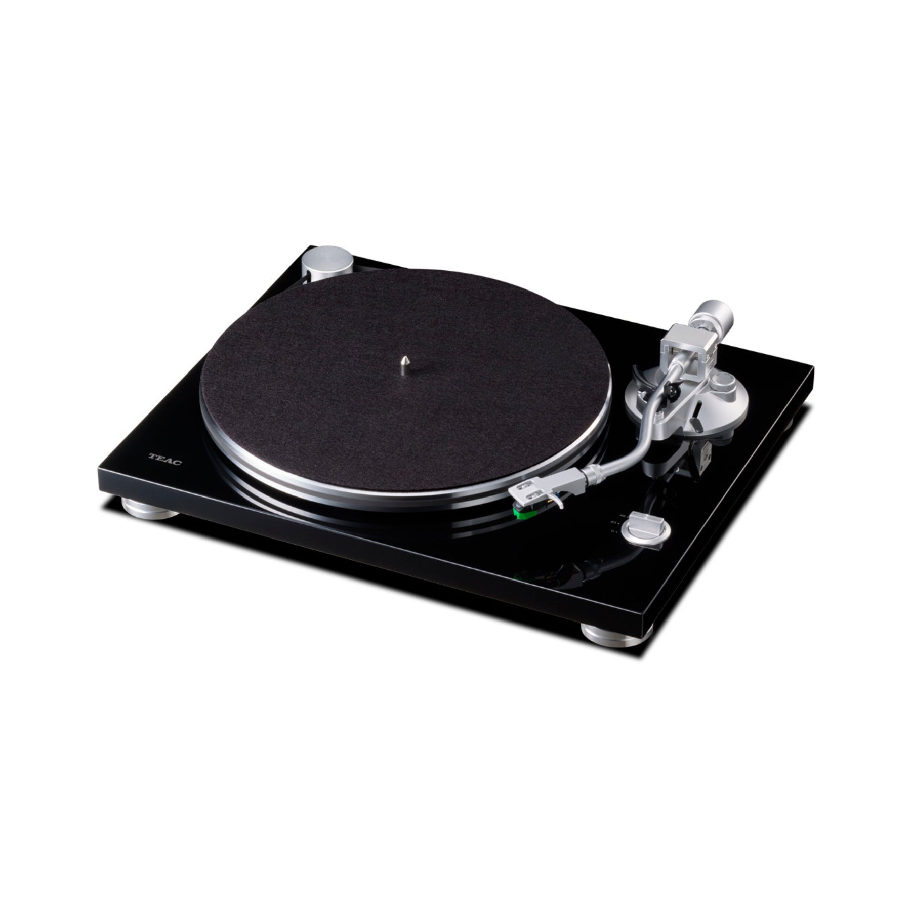 Teac TN-3B SE Manual Belt Drive Turntable with Built-in Phono Preamp - Black (Open Box) | Vintage Vinyl Record Player for Home Audio & Music Enthusiasts