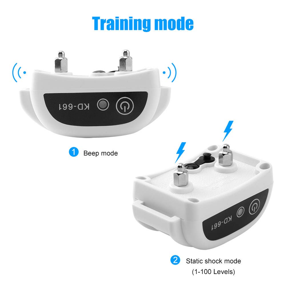 Wireless Dog Fence System - Electric Pet Containment with Waterproof Rechargeable Training Collar for Small Medium Large Dogs | Safe Outdoor Yard Fence Solution for Dogs & Pets | Perfect for Backyard, Garden & Rural Areas