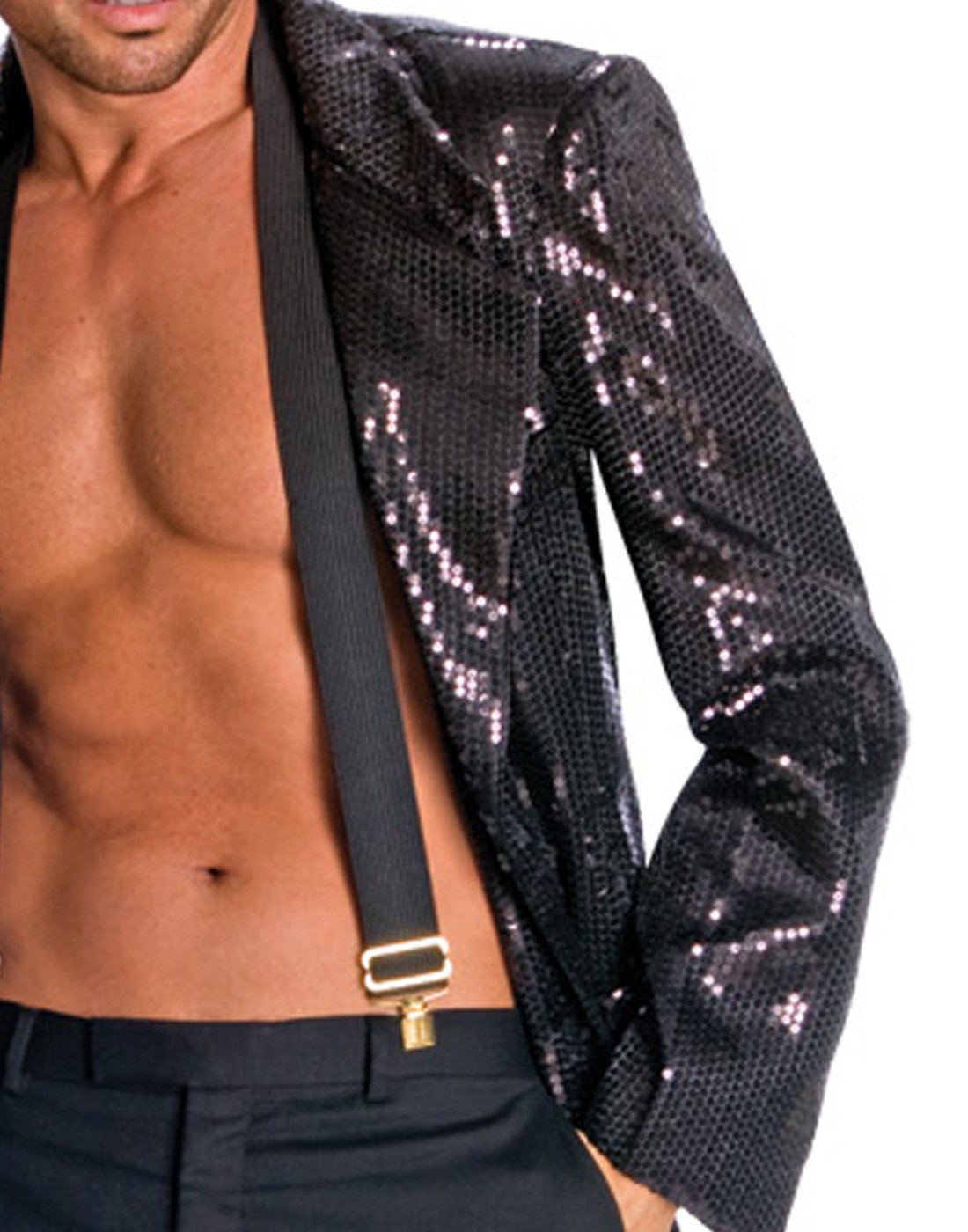 Rubie's Men's Deluxe Sequin Jacket - Sparkly Party Costume for Halloween, Cosplay & Stage Performances