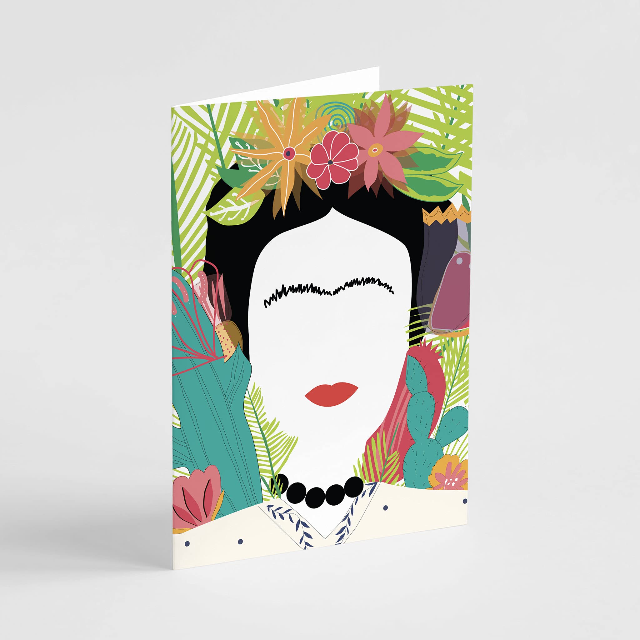 24-Pack Blank Greeting Cards Set for All Occasions - Thank You & Just Because Cards with White Envelopes - Funny Frida Kahlo Stationery by RitzyRose - Perfect for Birthdays, Weddings & Everyday Gifting