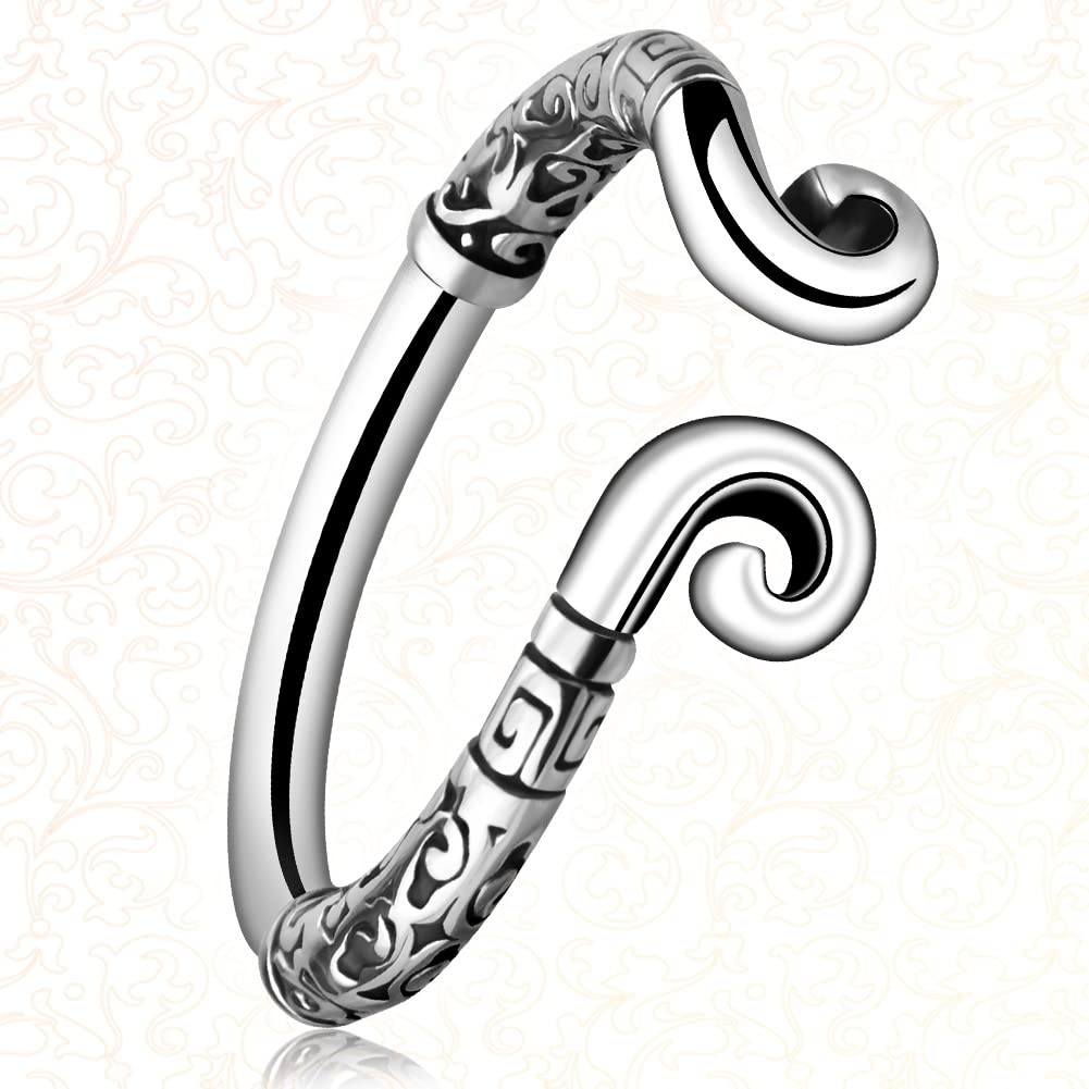 Premium Stainless Steel Penis Ring for Men - Enhances Pleasure, Delays Ejaculation & Increases Stimulation - Glans Ring for Intense Orgasms - 0.86 Inch Chastity Bondage Sex Toy - Perfect for Couples Play & Solo Stimulation