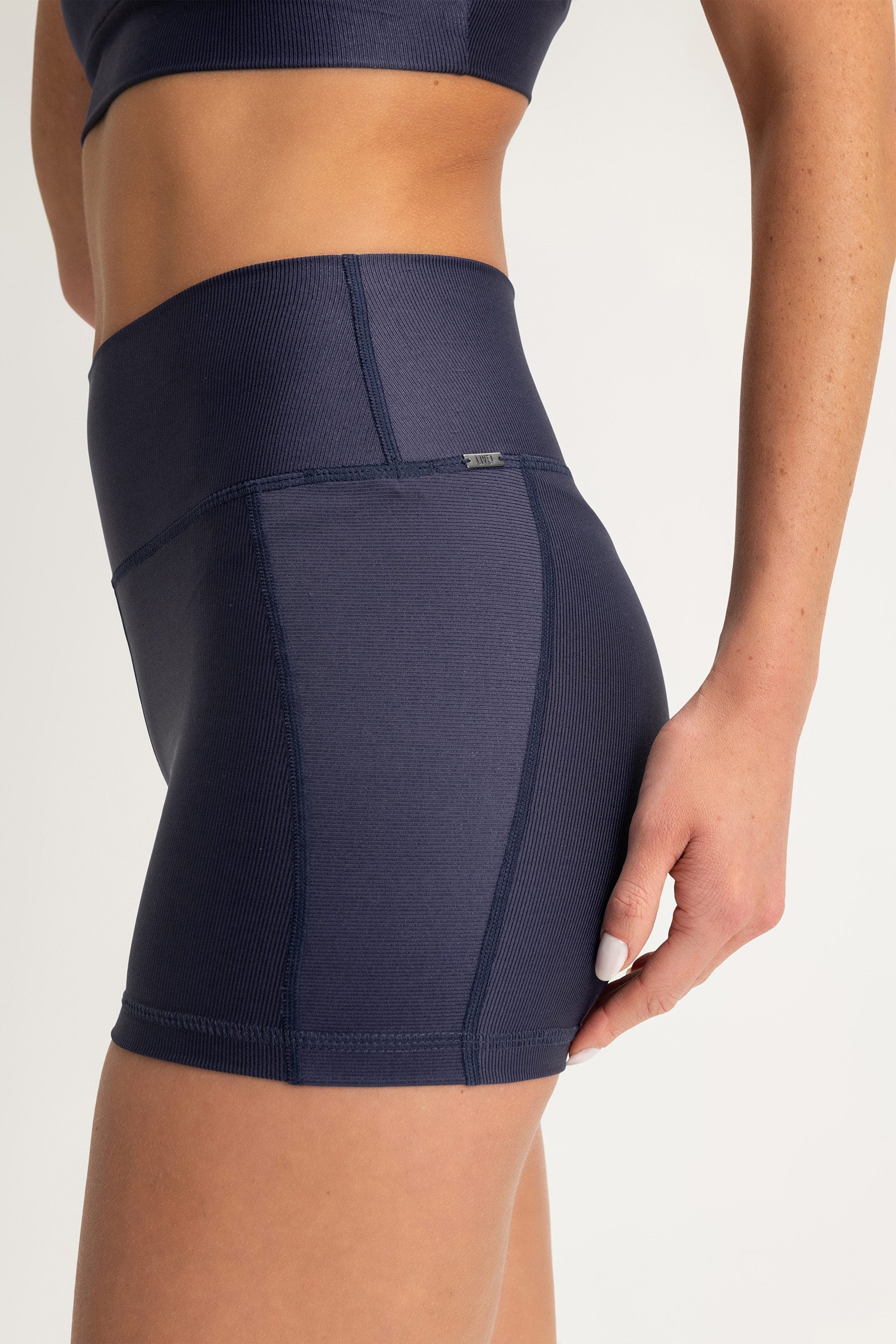 Allure Fitness Shorts for Women - High Waisted Workout Shorts with Pockets - Perfect for Running, Yoga & Gym