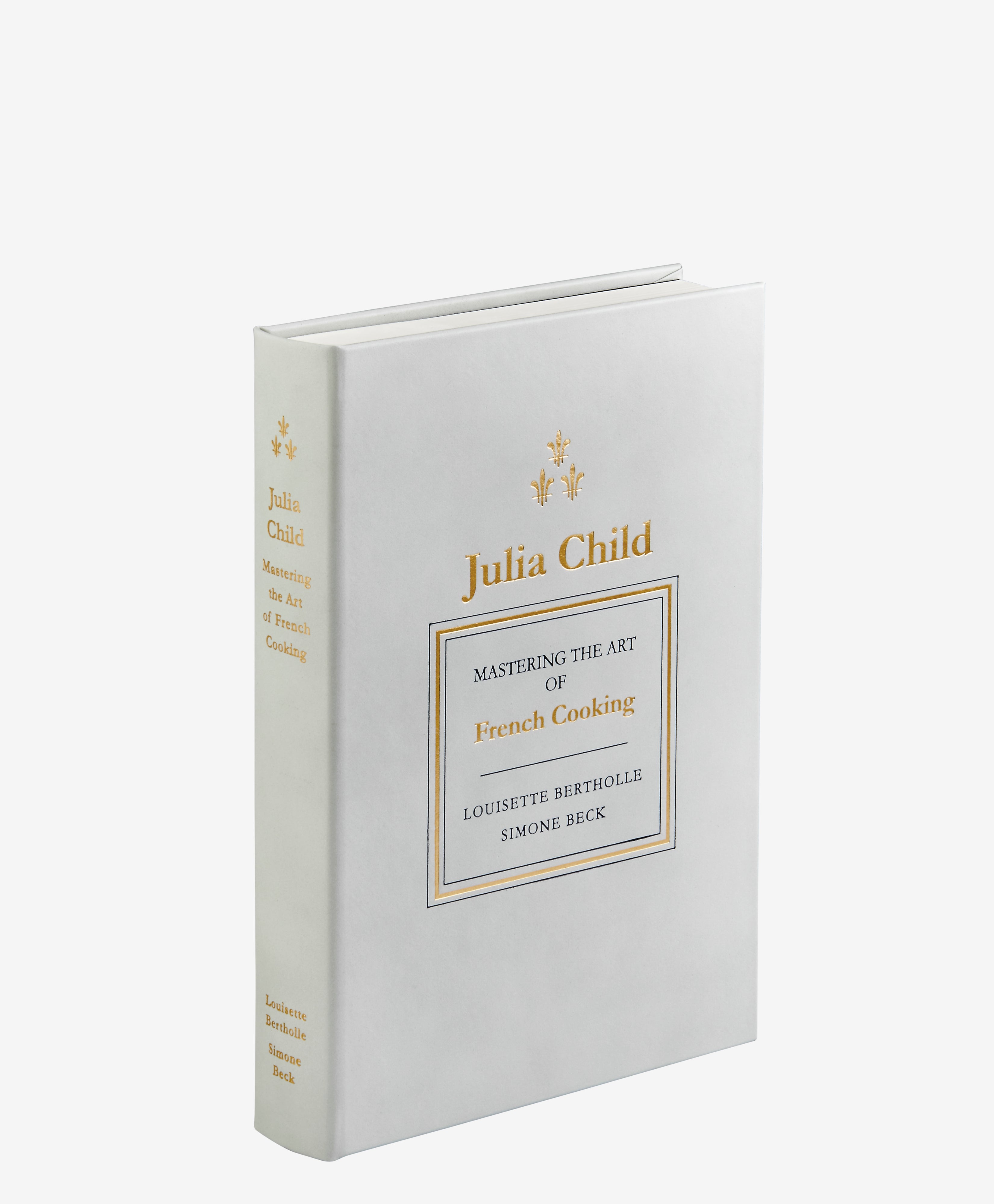 Julia Child Mastering The Art Of French Cooking Cookbook - Premium Ice Bonded Leather Edition | Perfect for Home Chefs & French Cuisine Enthusiasts