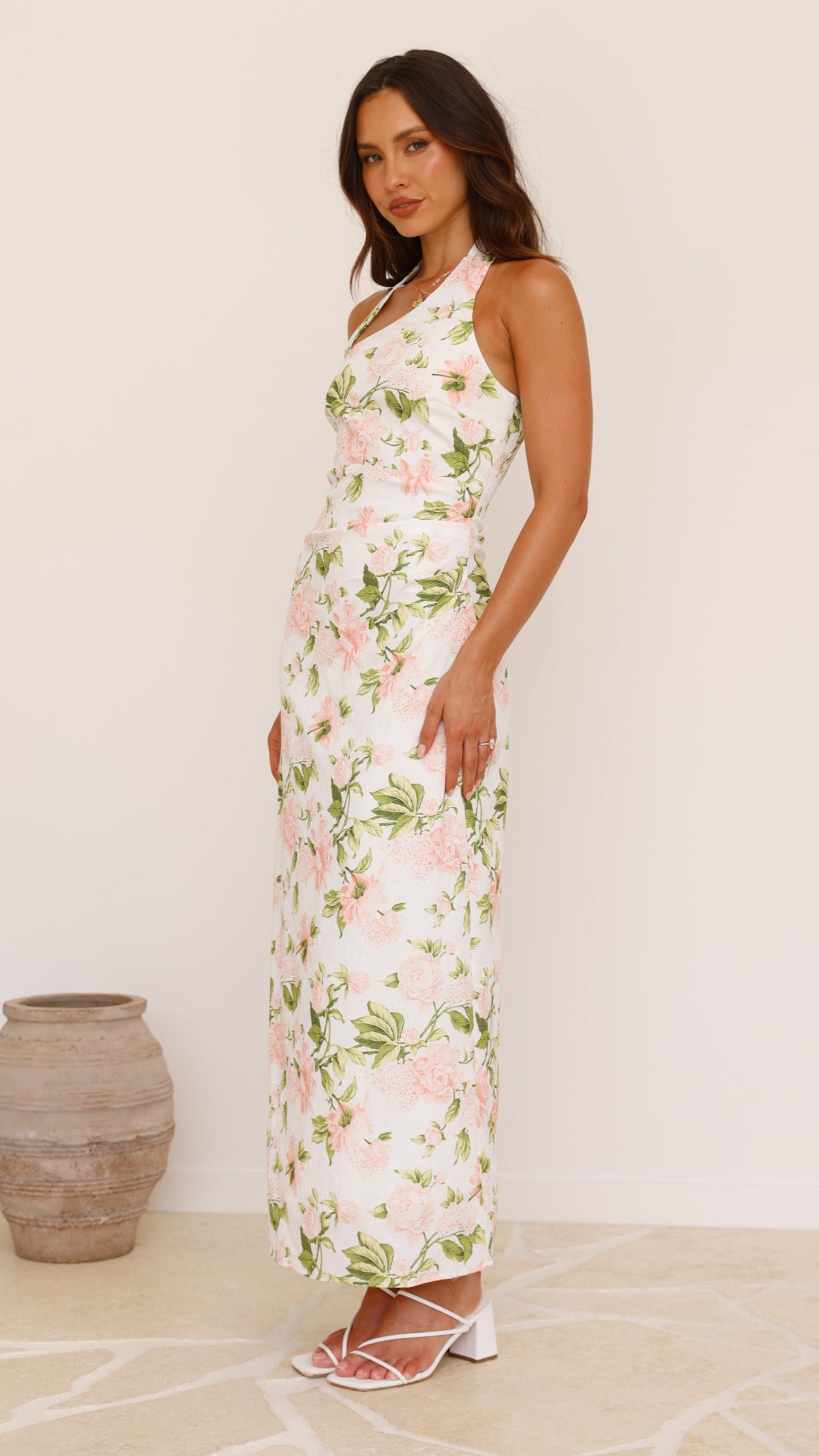 Casey Maxi Dress - Floral Print Women's Summer Dress for Beach, Vacation & Casual Wear | Lightweight & Comfortable