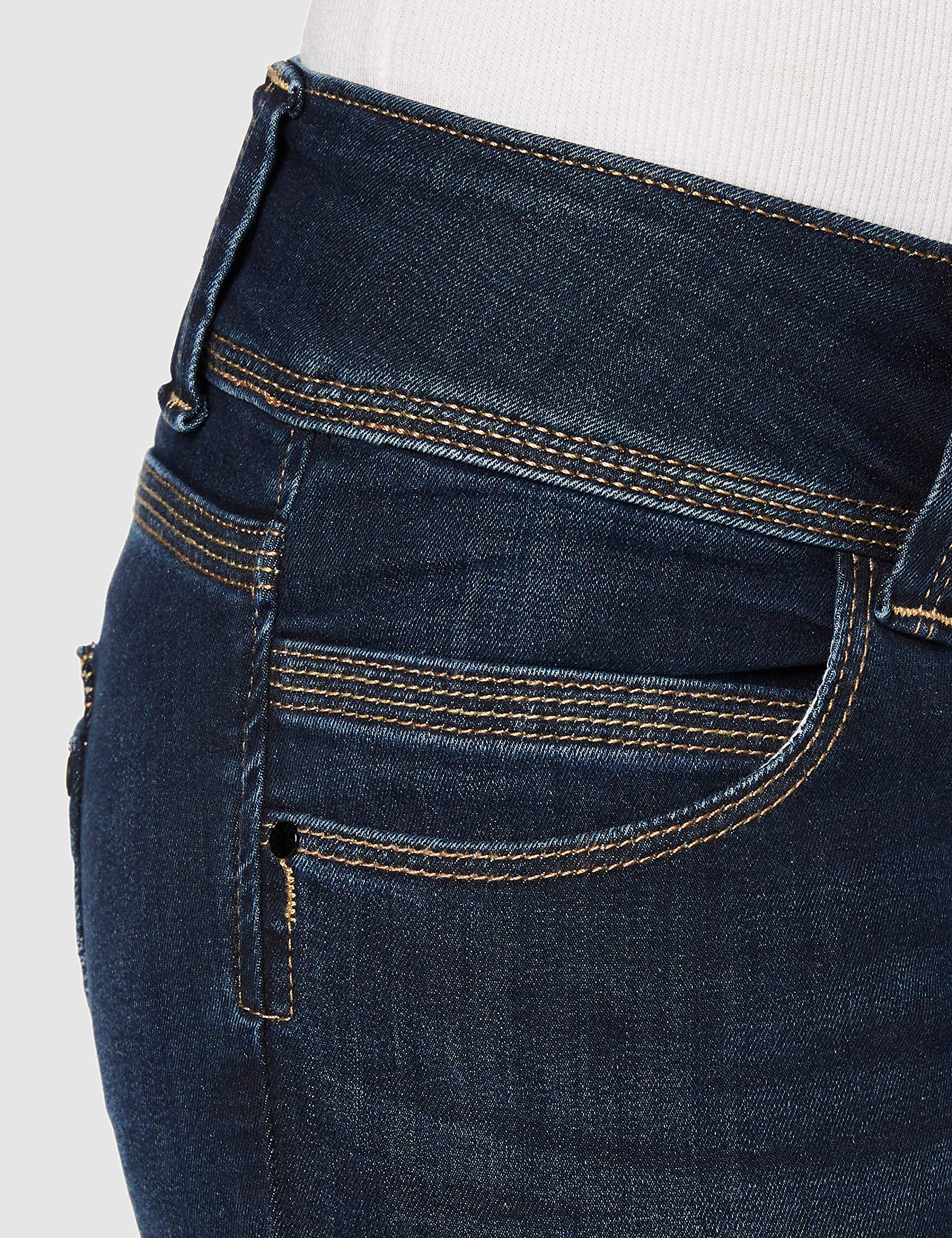 Pepe Jeans Women's Straight Leg Denim Jeans - Classic Blue Stretch Comfort Fit for Casual Wear | Perfect for Office, Dating & Everyday Outfits