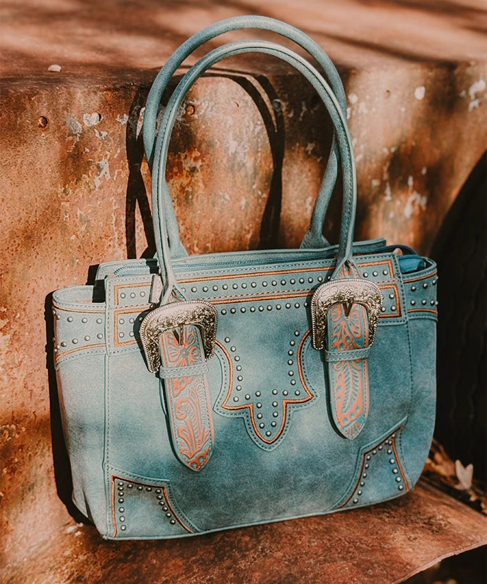 Montana West Concealed Carry Tote Bag for Women - Stylish CCW Purse with Hidden Gun Pocket - Perfect for Everyday Carry, Travel & Self Defense
