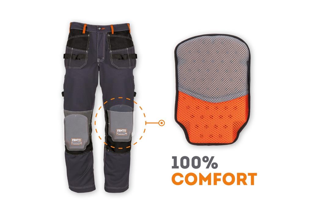 Fento Pocket Knee Pad Inserts for Pants - Comfortable Knee Support for Work, Gardening & Outdoor Activities