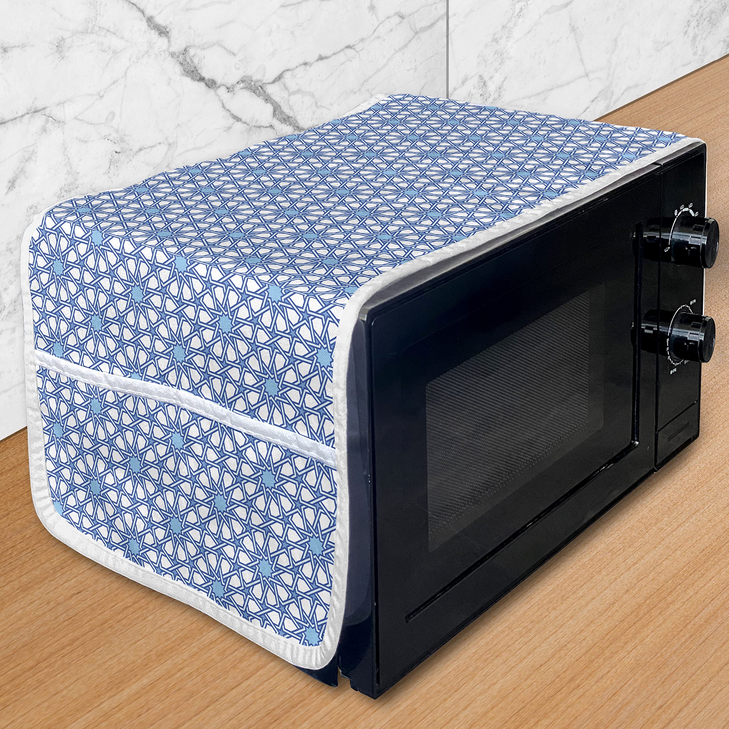 Ambesonne Moroccan Microwave Cover 36